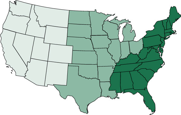 Map for CARH’s Updated Advocacy Tool